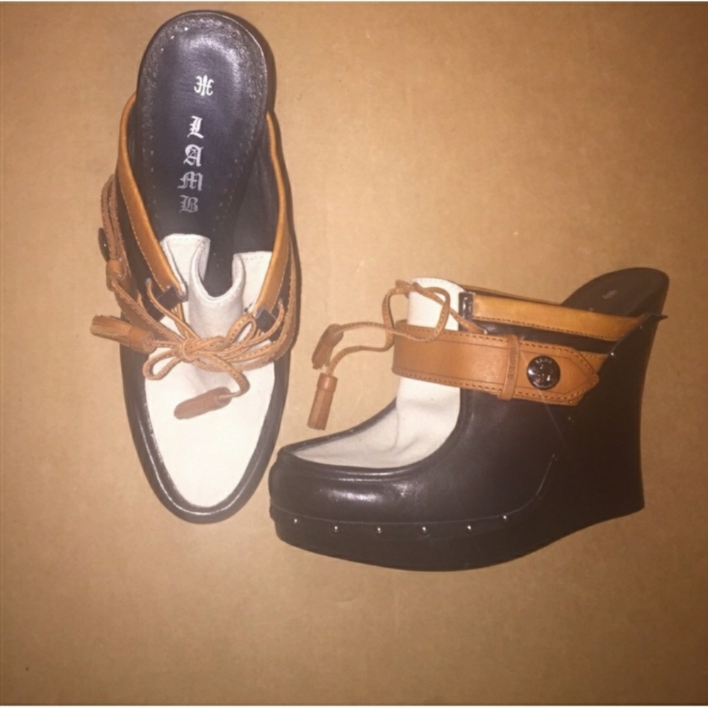 Authentic L A M B wedge